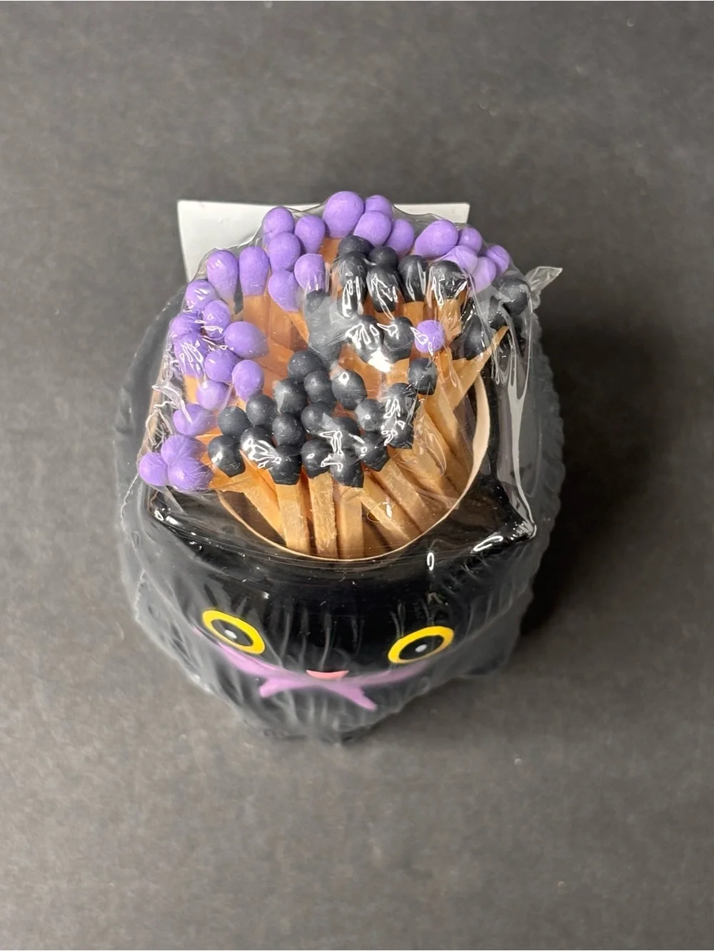 Kirkton House Halloween Matches Holder Black Cat Aldi Exclusive NWT
